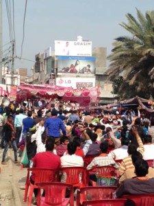 LASTDAY BJP RALLY AT FZR