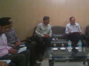 GM RAILWAY VISITS FEROZEPUR