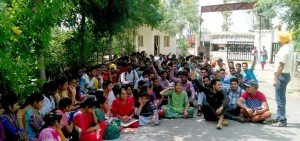 SUS University Mohan Ke Uttar Students protest