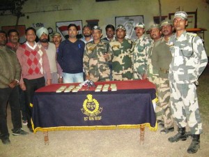 BSF seizes FICN, Pistol, Magzine, Ammunition, Pak SIM in BOP Noorwala Ex-87Bn BSF Sector Ferozepur