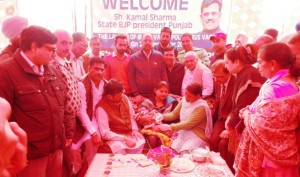 KAMAL SHARMA LAUNCHING IVP IN FEROZEPUR