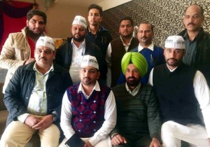 Pankaj Ranga of AAP holding PC at FZR