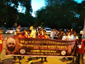 CANDLE MARCH AT JANTAR MANTAR