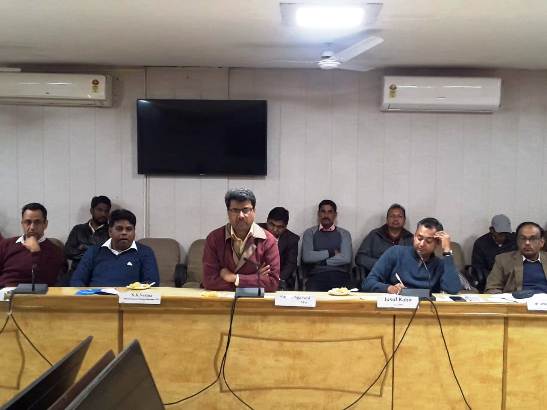 रेल मंडल कार्यालय फिरोजपुर में दो दिवसीय पीएनएम मीटिंग