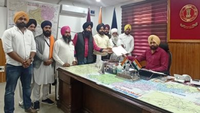 Sikh outfits submit memorandum to DC against Punjab DGP for Kartarpur remark