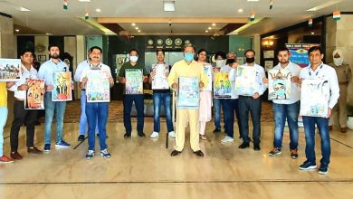 Covid warrior hailed through 3rd Online Paintings Competition by Mayank Foundation