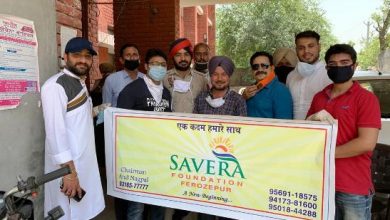 Savera Foundation takes initative to take care of COVID warriors amid scorching heat