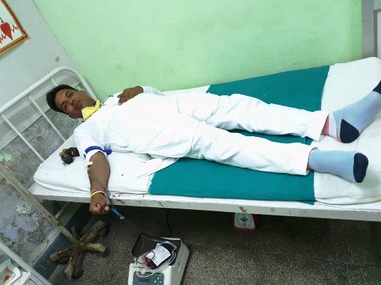 After performing Shramik Express train duty, Kanungo donates blood to save life of woman