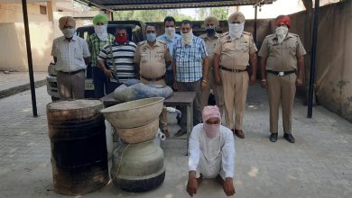 Ferozepur: Illicit liquor production goes unabated; police recover ‘lahan’ and illicit liquor bottles