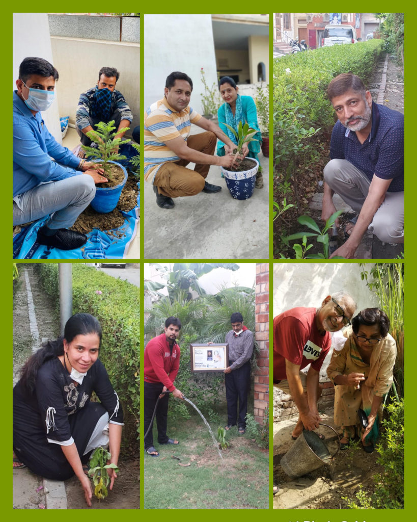 DOCTORS TAKE PLEDGE TO NURTURE PLANTS TO BOOST GREEN CAMPAIGN OF MAYANK FOUNDATION 