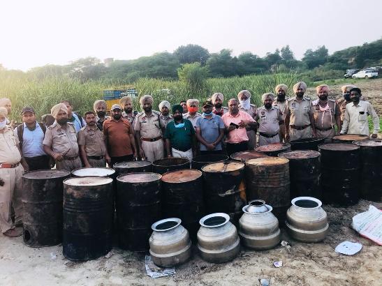 Major haul of 3 lakh litres ‘lahan’ recovered