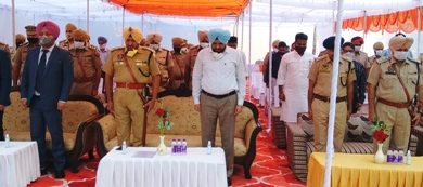 Ferozepur Police celebrate Commemoration Day in simple and effective way