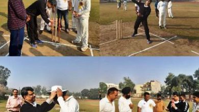 DRM inaugurates T-20 Railway Cricket Tournament after 24 years