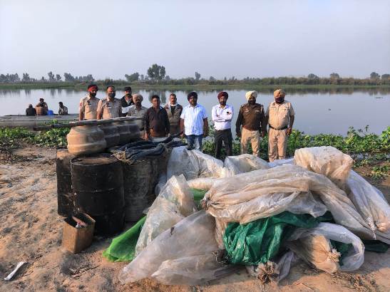 30,000 ltr ‘lahan’ recovered and destroyed to avoid its misuse