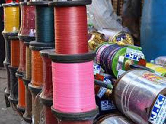 Cops swoop down on banned Chinese thread seller in Ferozepur