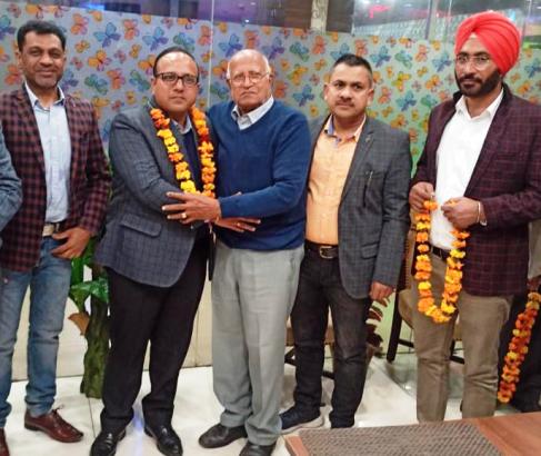 Subodh Kakkar elected unanimously President District Chemist Association Ferozepur