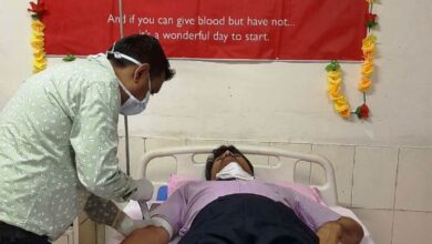 मंडल चिकित्सालय, फिरोजपुर में एक रक्तदान शिविर का आयोजन, जिसमें अधिकारियों एवं कर्मचारियों ने उत्त्साहपूर्वक रक्तदान किया