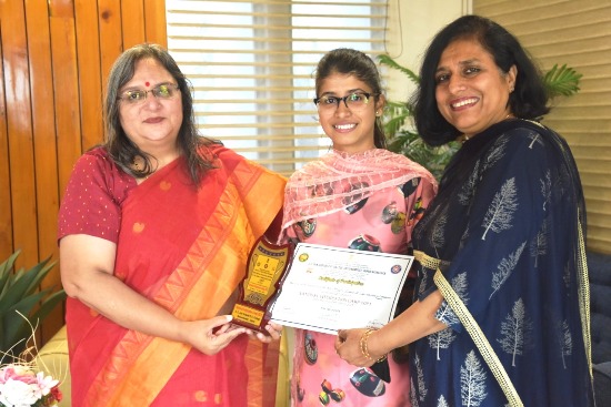 देव समाज काॅलेज फाॅर वूमेन फिरोजपुर की छात्रा योगिता शर्मा ने राष्ट्रीय कैंप में प्राप्त किया श्रेष्ठ स्थान