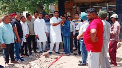Rohit Grover, President, Municipal Council starts Rs.5.88 cr Sewerage Project in Ferozepur