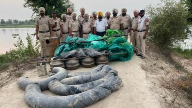 64,000 ltrs ‘lahan’ seized and destroyed being unclaimed to avoid its misuse