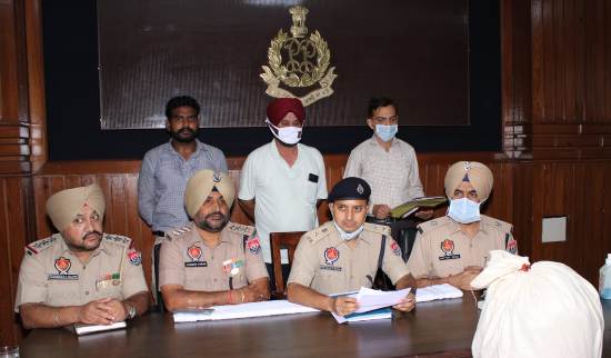 Police, BSF in joint operation recover 11.120 kg heroin worth Rs.55.60 crore