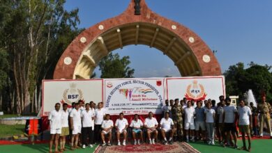 BSF organizes 14 km run to commemorate 75th Anniversary of India’s Independence