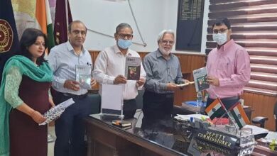DC Ferozepur releases book “Frankly Speaking-Silence too speaks” by Harish Monga