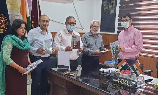 DC Ferozepur releases book “Frankly Speaking-Silence too speaks” by Harish Monga