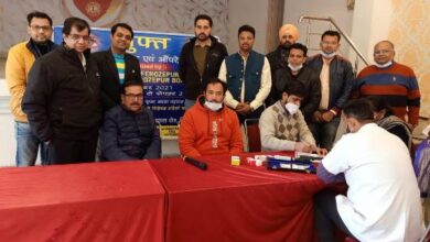 Lions Clubs jointly organize Free Eye Check-up Camp in Ferozepur