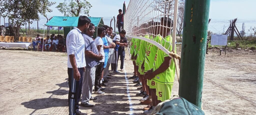 182 Bt, BSF, Jalalabad organizes a friendly Volley Match at BOP Joginder