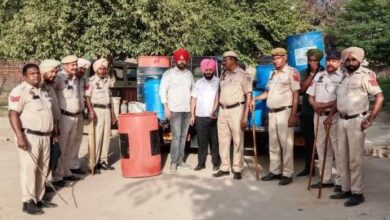 In joint raid by excise, police officials ‘lahan’ and illicit liquor seized in Ferozepur, one held
