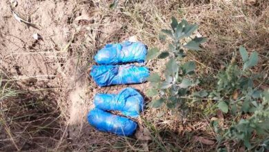 BSF apprehends three farmers, recovers heroin packets