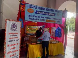 Under ‘One Station One Product’ Scheme Railways select 152 stations in Ferozepur Division to promote local products