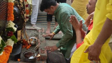 बगलामुखी मन्दिर में मूर्ति प्राण प्रतिष्ठा का आयोजन, अटूट भंडारा वितरित किया