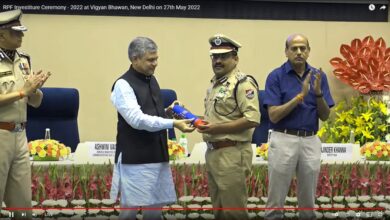Ashish Kumar, DIG Railways gets Indian Police Medal