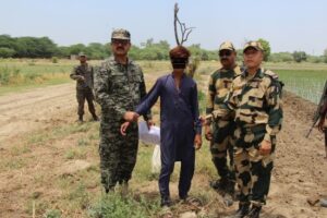 BSF hands over Pakistani youth to Pak Rangers on humanitarian grounds