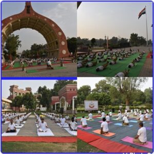 BSF observes 8th International Day of Yoga at Bhagat Singh Martyrs Memorial