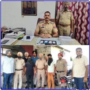 Two held for mobile, bike thefts in Ferozepur, seized 13 mobiles, 20 motorcycles