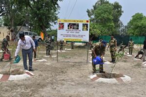 BSF remains on forefront for environment protection; trees planted at campus
