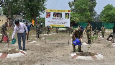 BSF remains on forefront for environment protection; trees planted at campus