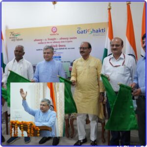 रेलमंत्री अश्विनी वैष्‍णव ने आज नई दिल्‍ली–सहारनपुर रेल सेक्‍शन का विंडो निरीक्षण किया