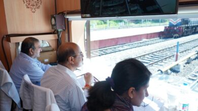 महाप्रबंधक उत्तर रेलवे श्री आशुतोष गंगल ने फिरोजपुर-फाजिल्का रेलखंड का किया सेफ्टी सम्बन्धी विंडो ट्रेलिंग निरीक्षण"