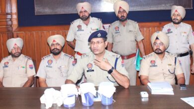 Ferozepur police bust two gangs demanding Rs.40 lakhs ransom through extortion calls within 48 hrs, held four