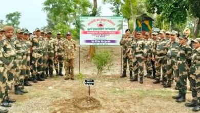 BSF launches Plantation Drive in Ferozepur from villages Basti Ram Lal, Pachhariyan