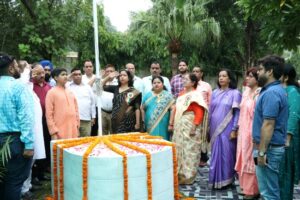 भारत राष्ट्र के 76 वें स्वतंत्रता दिवस एवं आजादी के अमृत महोत्सव के अवसर पर आज फिरोजपुर कैंटोनमेंट बोर्ड के  मुख्य आधिशासी अधिकारी प्रोमिला जायसवाल  जी द्वारा ध्वजारोहण किया गया