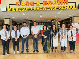दास एंड ब्राऊन लगातार चौथी बार माइक्रोसॉफ्ट शोकेस स्कूल घोषित, भारत के चूनिंदा विख्यात स्कूलो में बनाई जगह