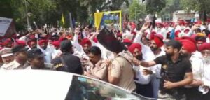 Protest by GoGs disrupts Saragarhi Day celebrations in Ferozepur, media persons also mistreated