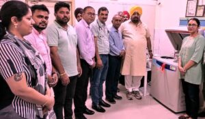 MLA Bhullar inaugurate installation of Transasia's ‘Made in India’ fully automated biochemistry analyser at Civil Hospital Ferozepur