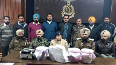 3-cross border smugglers held, heroin, ammunition in Ferozepur