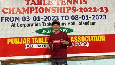 टेबल टैनिस में फिरोजपुर का अभिनव बिंद्रा बना स्टेट चैम्पियन, फिरोजपुर का चमकाया नाम